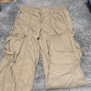 Women's Tan Cargo Pants
